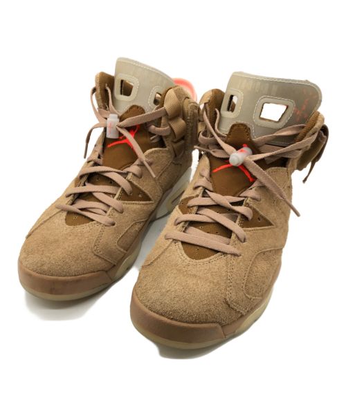 NIKE（ナイキ）NIKE (ナイキ) TRAVIS SCOTT (トラヴィス スコット) ハイカットスニーカー British Khaki サイズ:27の古着・服飾アイテム