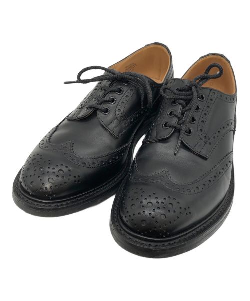 Tricker's（トリッカーズ）Tricker's (トリッカーズ) ウィングチップシューズ ブラック サイズ:8 1/2の古着・服飾アイテム