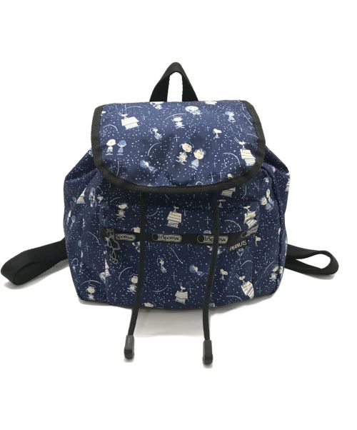 LeSportsac（レスポートサック）LeSportsac (レスポートサック) ミニリュック ネイビーの古着・服飾アイテム