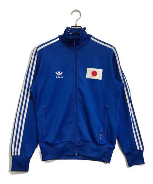 adidas（アディダス）adidas (アディダス) トラックジャケット ブルー サイズ:Lの古着・服飾アイテム