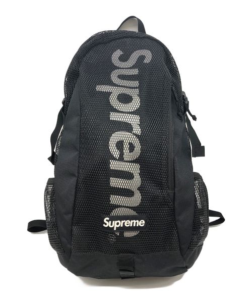 SUPREME（シュプリーム）Supreme (シュプリーム) backpack ブラックの古着・服飾アイテム