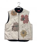 SUPREMEシュプリーム）の古着「Nate Lowman Work Vest」｜ホワイト