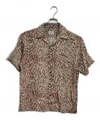 Schottショット）の古着「RAYON SHIRT LEOPARD」｜ブラウン