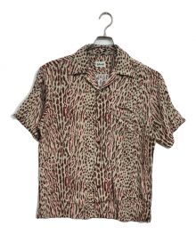 Schott（ショット）の古着「RAYON SHIRT LEOPARD」｜ブラウン