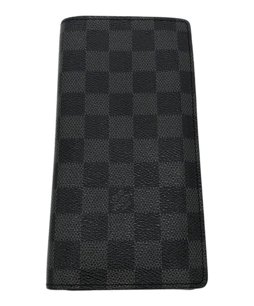 LOUIS VUITTON（ルイ ヴィトン）LOUIS VUITTON (ルイ ヴィトン) 長財布 ブラックの古着・服飾アイテム