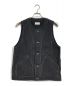 SCHOTT BROS.（ショットブロス）の古着「OLD HICKORY DENIM VEST/オールド　ヒッコリー　デニム　ベスト」｜ブラック