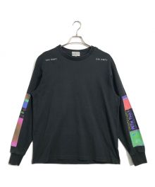 CAV EMPT（シーイー）の古着「CONTACT LONG SLEEVE T」｜ブラック