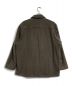 AURALEE (オーラリー) CASHMERE WOOL BRUSHED JERSEY BIG SHIRTS/カシミア　ウール　ブラッシュド　ジャージ　ビッグ　シャツ ブラウン サイズ:4：18000円