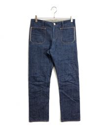 SUNSEA（サンシー）の古着「TEKE TEKE DENIM PANTS」｜ネイビー