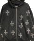 Unknown (アンノーン) Rhinestone Cross Zip Hoodie ブラック サイズ:L：16000円