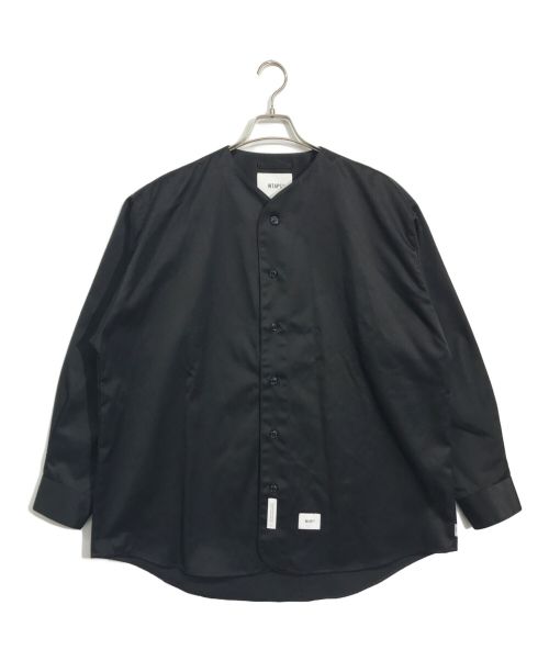 WTAPS（ダブルタップス）WTAPS (ダブルタップス) LEAGUE 01 / LS / CTPL. TWILL シャツ ブラック サイズ:　の古着・服飾アイテム