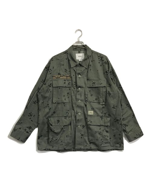 WTAPS（ダブルタップス）WTAPS (ダブルタップス) ユーティリティシャツ カーキ サイズ:3の古着・服飾アイテム