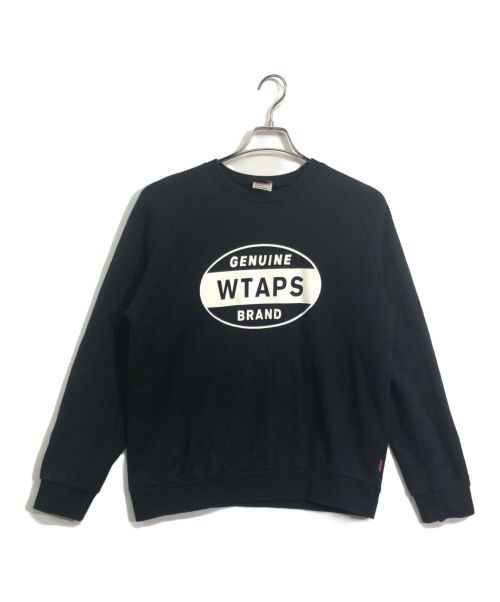 WTAPS（ダブルタップス）WTAPS (ダブルタップス) MEX CREWNECK SWEAT ブラック サイズ:Sの古着・服飾アイテム