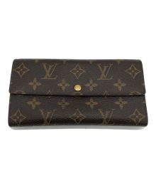 LOUIS VUITTON（ルイ ヴィトン）の古着「長財布」｜ブラウン