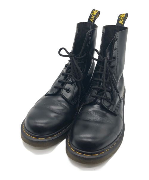 Dr.Martens（ドクターマーチン）Dr.Martens (ドクターマーチン) PASCAL VIRGINIA 8ホールブーツ ブラック サイズ:UK6の古着・服飾アイテム