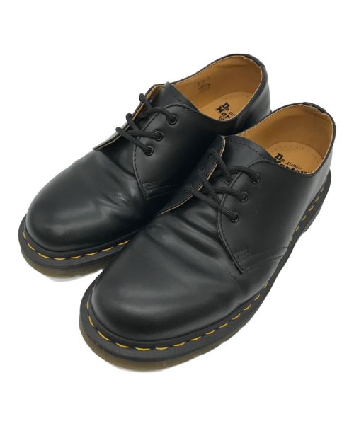 Dr.Martens（ドクターマーチン）Dr.Martens (ドクターマーチン) 3ホールシューズ ブラック サイズ:UK8の古着・服飾アイテム