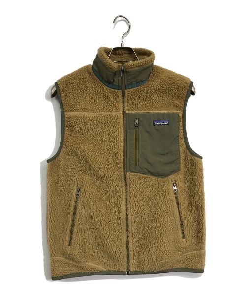 Patagonia（パタゴニア）Patagonia (パタゴニア) CLASSIC RETRO-X VEST ベージュ サイズ:Sの古着・服飾アイテム