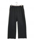 FOLLフォル）の古着「washable heavy touch wardrobe slacks/ウォッシャブル　ヘビー　タッチ　ワードローブ　スラックス」｜ブラック