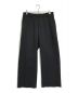 FOLL（フォル）の古着「washable heavy touch wardrobe slacks/ウォッシャブル　ヘビー　タッチ　ワードローブ　スラックス」｜ブラック