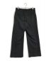 FOLL (フォル) washable heavy touch wardrobe slacks/ウォッシャブル　ヘビー　タッチ　ワードローブ　スラックス ブラック サイズ:3：7000円