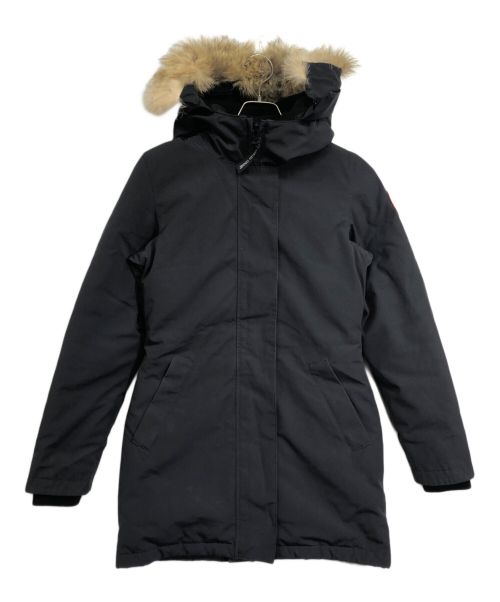 CANADA GOOSE（カナダグース）CANADA GOOSE (カナダグース) VICTORIA Parka ブラック サイズ:XSの古着・服飾アイテム