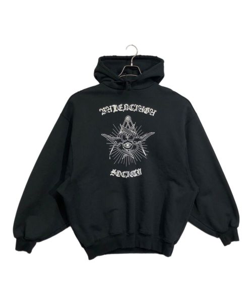 BALENCIAGA（バレンシアガ）BALENCIAGA (バレンシアガ) Secret Society Sweatshirt ブラック サイズ:XSの古着・服飾アイテム