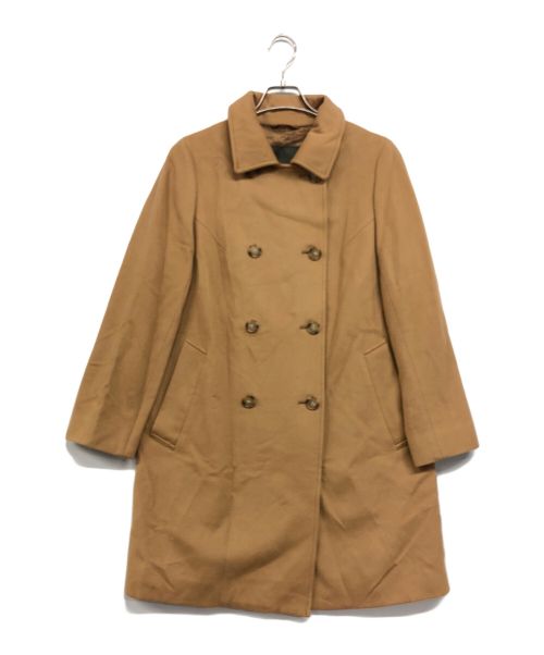 MACKINTOSH LONDON（マッキントッシュ ロンドン）MACKINTOSH LONDON (マッキントッシュ ロンドン) カシミヤ混ロングコート ベージュ サイズ:44の古着・服飾アイテム