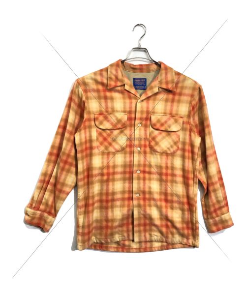 PENDLETON（ペンドルトン）PENDLETON (ペンドルトン) オンブレボードシャツ オレンジ サイズ:Mの古着・服飾アイテム