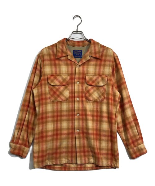 PENDLETON（ペンドルトン）PENDLETON (ペンドルトン) オンブレボードシャツ オレンジ サイズ:Mの古着・服飾アイテム