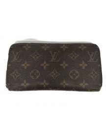 LOUIS VUITTON（ルイ ヴィトン）の古着「ラウンドジップウォレット」｜ブラウン