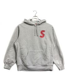 SUPREME（シュプリーム）の古着「s logo hooded sweatshirt」｜グレー