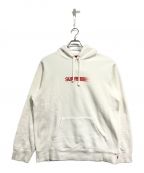 SUPREMEシュプリーム）の古着「Motion Logo Hooded Sweatshirt」｜ホワイト