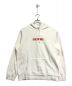 Supreme（シュプリーム）の古着「Motion Logo Hooded Sweatshirt」｜ホワイト