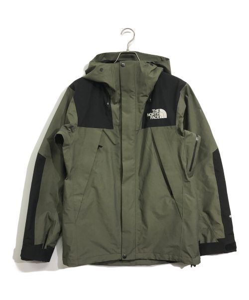 THE NORTH FACE（ザ ノース フェイス）THE NORTH FACE (ザ ノース フェイス) マウンテンジャケット ブラック×グリーン サイズ:Lの古着・服飾アイテム