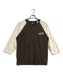 Subculture（サブカルチャー）の古着「TWINEAGLE RAGLANLONGSLEEVE T-SHIRT」｜ブラウン