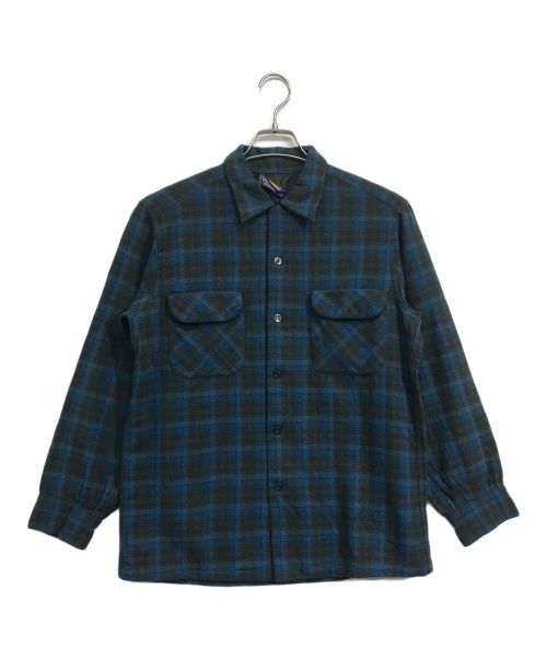 PENDLETON（ペンドルトン）PENDLETON (ペンドルトン) ボードシャツ ネイビー サイズ:Mの古着・服飾アイテム