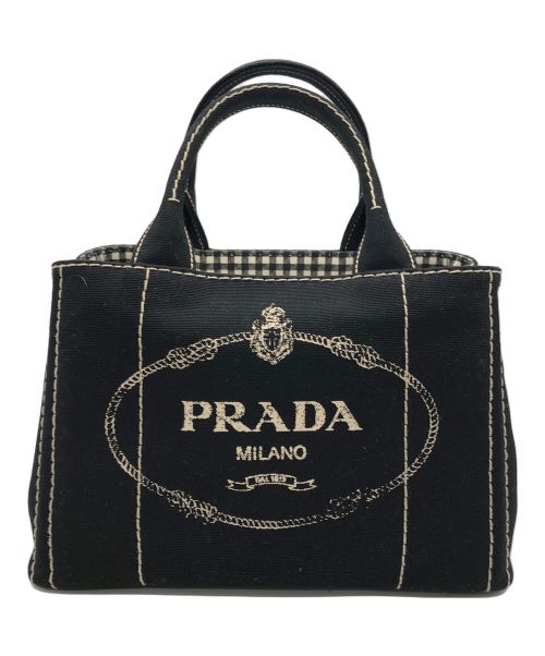 PRADA（プラダ）PRADA (プラダ) カナパトートバッグ ブラックの古着・服飾アイテム