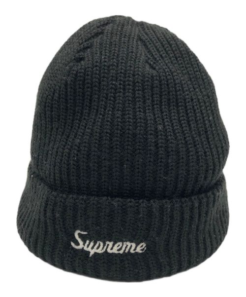 SUPREME（シュプリーム）SUPREME (シュプリーム) LOOSE LOGO BEANIE ブラックの古着・服飾アイテム