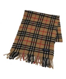 Burberry's（バーバリーズ）の古着「ノヴァチェックマフラー」｜ベージュ