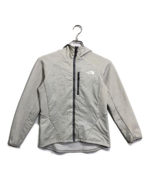 THE NORTH FACE（ザ ノース フェイス）THE NORTH FACE (ザ ノース フェイス) Hybrid Hippo Hoodie ライトグレー サイズ:Mの古着・服飾アイテム