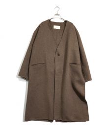 TODAYFUL（トゥデイフル）の古着「Reverstitch Wool Coat」｜ベージュ