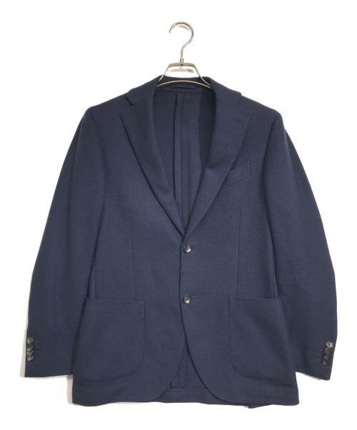 LARDINI（ラルディーニ）LARDINI (ラルディーニ) ウールテーラードジャケット ネイビー サイズ:44の古着・服飾アイテム