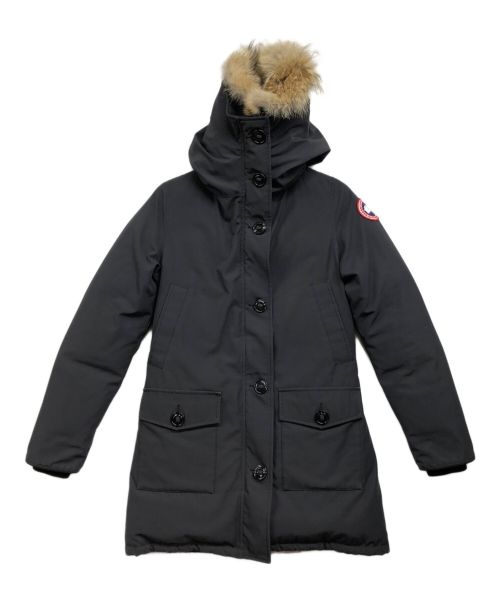 CANADA GOOSE（カナダグース）CANADA GOOSE (カナダグース) BRONTE PARKA ネイビー サイズ:Mの古着・服飾アイテム