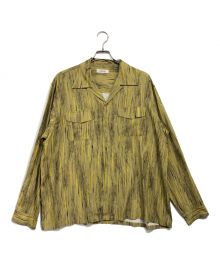 RADIALL（ラディアル）の古着「Altec OPEN COLLARED SHIRT L/S」｜グリーン