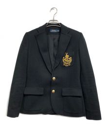 POLO RALPH LAUREN（ポロ・ラルフローレン）の古着「金釦ブレザー」｜ブラック