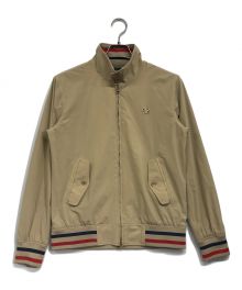 FRED PERRY（フレッドペリー）の古着「ナイロンストレッチ スイングトップ」｜ベージュ