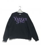 YOUNGER SONGヤンガーソング）の古着「クルーネックスウェット」｜ブラック