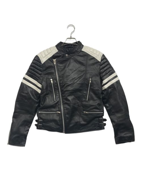 MAX CADYs（マックス・ケイディ）MAX CADYs (マックス・ケイディ) Brad Pitt Fight Club Riders Jacket ブラック サイズ:Sの古着・服飾アイテム