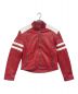 MAX CADYs（マックス・ケイディ）の古着「Brad Pitt Fight Club Riders Jacket」｜レッド