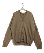 AURALEEオーラリー）の古着「BABY CASHMERE KNIT CARDIGAN」｜ベージュ